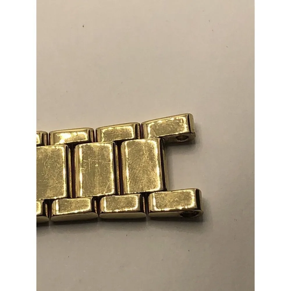 Michael Kors Watch Parts Half Band Links Gold With Clasp 16mm GY34